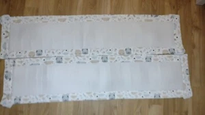 TupTam Nest Nestchen für Babybett Gitterstäbe 3D Mesh 2er Pack Hase/Eule - Bild 1 von 2