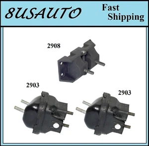 3PCS MOTOR & TRANS MOUNT FIT Chrysler 300M 3.5L 1998-2004, LHS 3.5L 1999-2001 - Bild 1 von 4