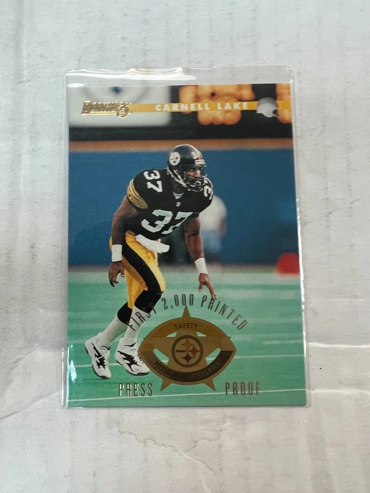 Carnell Lake 1996 Donruss Press Proof #127 #/2,000 NrMt - Image 1 of 1