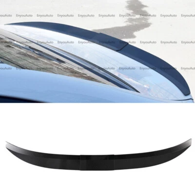 For Mercedes-Benz E200 E300 E450 Adjustable Rear Spoiler Trunk Tail Wing Carbon Foto 1 de 4