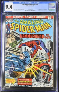 Amazing Spider-Man #130 CGC 9.4 - 1973 - Cubierta Hammerhead. Spider-mobile - Imagen 1 de 2