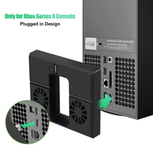 Colorful discoloration Cooling Fan For xbox seriesX Dual Controller Charger Dock - Picture 1 of 10
