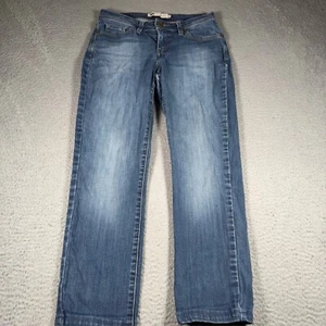Levi's Pants Womens 6 Blue Denim Curvy Skinny Leg Casual Pockets Ladies - Picture 1 of 7