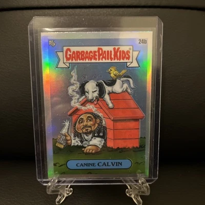 Canine Calvin 2024 Topps Chrome GPK Series 7 A Garbage Music Awards #24b SNOOP - Image 1 of 2