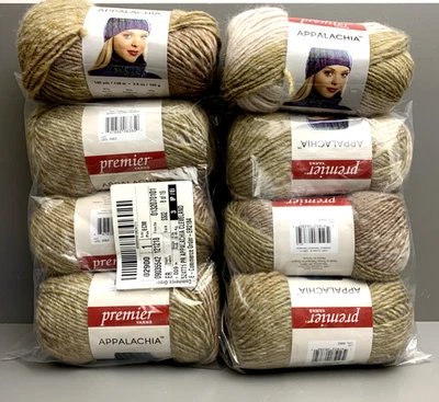 8 - Premier Yarns Appalachia CLEVELAND Beige 1058-14 Yarn ACRYLIC / ALPACA - Image 1 of 4