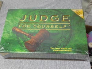Judge For Yourself Special Edition Board Game Pressman Courtroom Drama 1998 - Picture 1 of 4