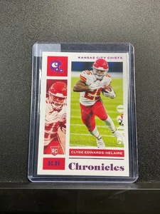 2020 Panini Chronicles Clyde Edwards-Helaire #46 Pink Rookie KC Chiefs (RC) - Picture 1 of 2