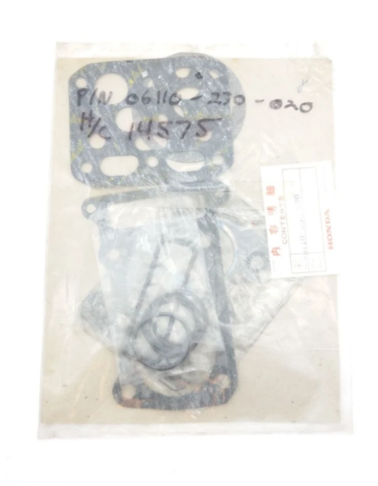 KIT JUNTA HONDA NUEVO OEM CL125 06110-230-020 Foto 1 de 4