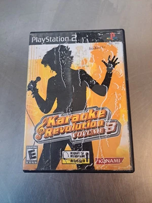 Karaoke Revolution Volume 3 (Sony PlayStation 2, 2004) PS2 CIB Complete w/Manual - Image 1 of 4