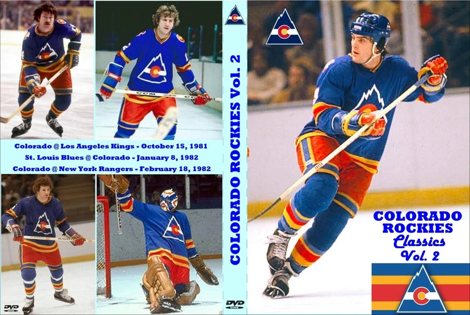 NHL Colorado Rockies hockey classic complete games Volume 2 -- 4 DVDs - Image 1 of 1