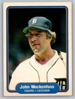 1982 Fleer John Wockenfuss Detroit Tigers #286 - Image 1 of 2
