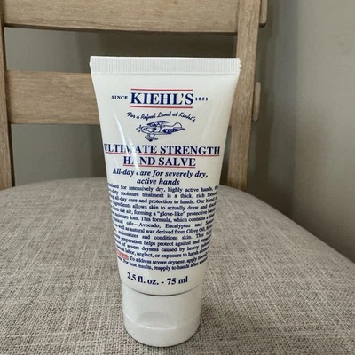Kiehl's Ultimate Strength Hand Salve 2.5 Oz 75 mL Deluxe Travel Size Moisturizer - Image 1 of 2