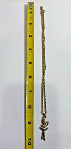 Collar Bailarina Movible Bailarina Vintage Avon Años 70 Tono Dorado - Imagen 1 de 9