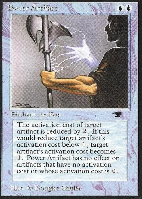 Power Artifact - Medium Play MTG Antiquities - Image 1 of 1
