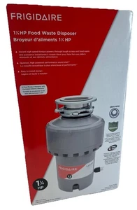 Frigidaire 1-1/4 HP Smaltimento Rifiuti Alimentari per Lavello Cucina FF13DISPC1 Cavo 120V - Foto 1 di 8