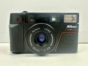 Nikon One Touch L35AF2 AF Point & Shoot Film Camera Black, 1:2.8 Lens, 35mm - Picture 1 of 5