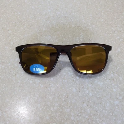 Очки солнцезащитные Nike унисекс Flo 55 мм зеркальные квадратные темно-коричневые DQ0866-221 - Изображение 1 из 4