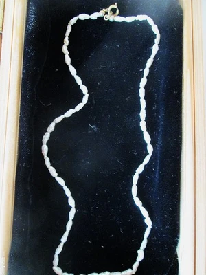 Süsswasserperlenkette 42 cm (Modeschmuck) - Bild 1 von 3