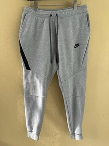 Nike Sportswear Tech Fleece Joggers Gray Athletic Gym Mens Large 805162-063 - Picture 1 of 4