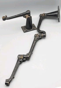 Antique 1911 OC WHITE Swing Arm Industrial Vintage Light Lamp Parts - Picture 1 of 21