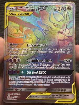 Garchomp & Giratina GX (Secret) 247/236 Sm-Unified Minds Holo - Image 1 of 4