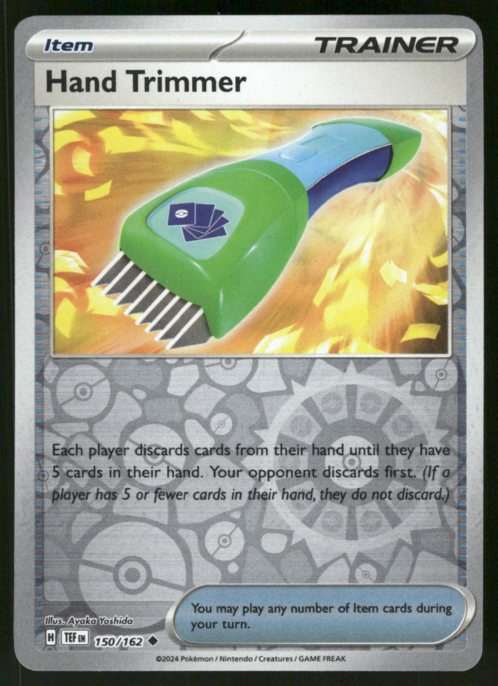 Hand Trimmer 150/162 TEF SV05: Temporal Forces Reverse Holo NM - Image 1 of 2