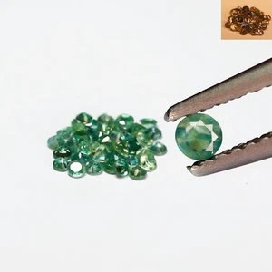 0.28ct Lovely Perfect Round 1.5 MM 100%Natural Green To Purplish Red Alexandrite - Picture 1 of 5