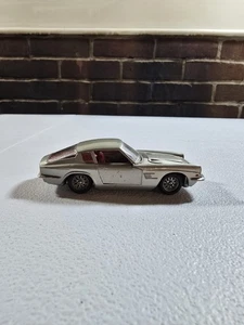 POLITOYS SPIELZEUGAUTO MASERATI COUPE #119 GLASFASER ITALIEN 1/41 SILBER ROT MISTRAL - Bild 1 von 10