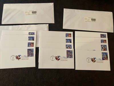 The Art of Disney Magic - Full Set of 4 FDCs US 41c Stamps 2007 Sc.#4192-4195 - Image 1 of 4