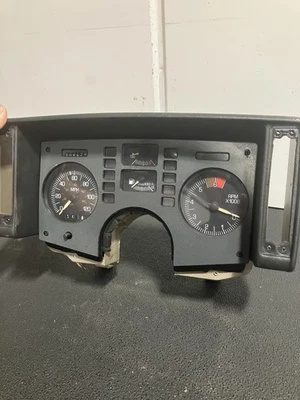 1986-1988 Pontiac Fiero 120MPH Instrument Cluster  - Image 1 of 3