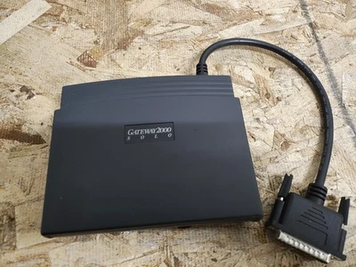 Vintage Gateway 2000 Solo External Floppy Disk Drive 3.5" 1.44MB  {A2/B1} MJ - Image 1 of 3