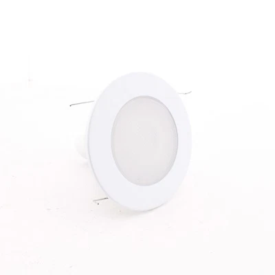 Lente ópalo punteada redonda Juno Lighting V2010-WH 5" reflector de ducha VuLite Foto 1 de 4