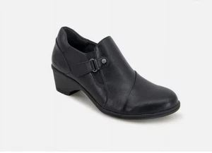 JBU Kyley Damen-Bequemschuhe mit Absatz verstellbar, schwarz/braun - Bild 1 von 11