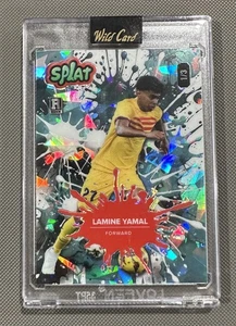 Lamine Yamal 2024 Wild Card Splat National Exclusive #SBTEAL03-LX6 Teal /3 RC - Picture 1 of 2