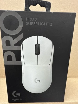 Logitech G PRO X Superlight 2 Wireless Gaming Mouse - White Lightspeed ProX GM - Image 1 of 4