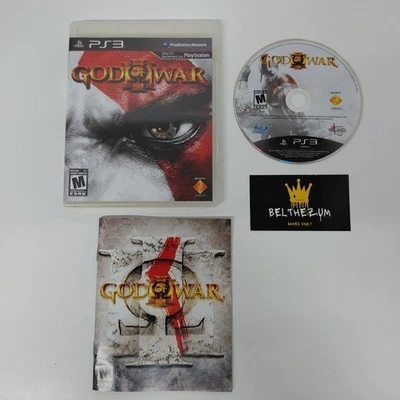God of War III 3 (PS3 Sony PlayStation 3, 2010) CIB EN/FR Manual - Image 1 of 4