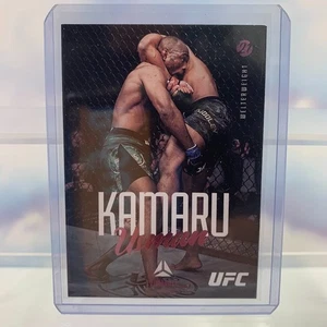 2021 Panini Chronicles Luminance UFC Kamaru Usman #59 - Picture 1 of 2