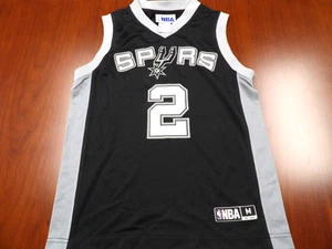 NUEVO JERSEY NEGRO JUVENIL NBA SAN ANTONIO SPURS KAWHI LEONARD KAWHI M (8/10) - Imagen 1 de 4