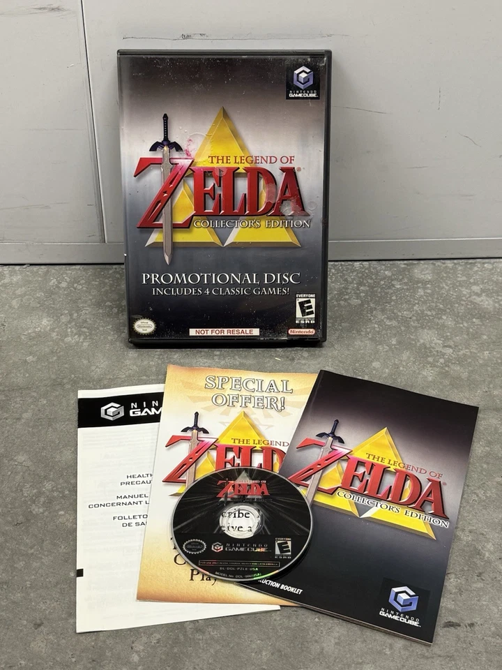 The Legend Of Zelda Collector’s Edition - GameCube Promotional Disc CIB Tested - Image 1 of 1
