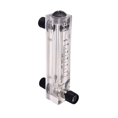 0.1-40 m³/h LZM-15T PMMA Gas Flowmeter Air Flow Meter Rotameter With Valve