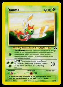 Yanma (36) 36/75 Neo Discovery Raro - Imagen 1 de 2