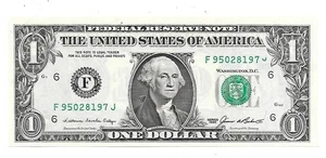 Error $1 1985 Atlanta Partially Turned Suffix Letter F95028197L/K Ch Unc. - Picture 1 of 2