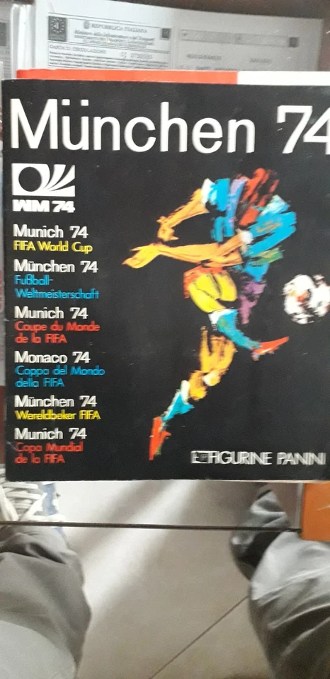 Album Calciatori Panini Mondiale Munchen 74 Completo Ottimo - Immagine 1 di 1
