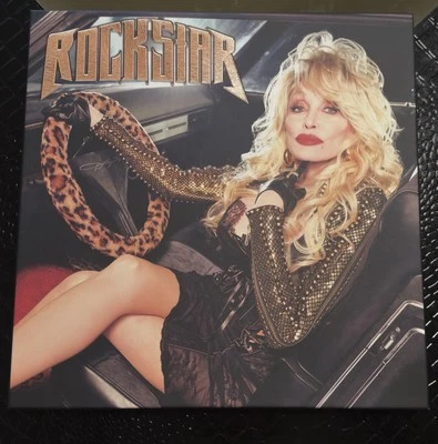 Dolly Parton~Rockstar Limited Edition 4LP Metallic Gold Vinyl Boxed Set - Image 1 of 3