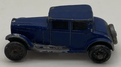 VINTAGE 1930'S BARCLAY MANOIL SLUSH LEAD CAST TOY CAR ~ USA MADE - Image 1 of 4