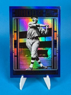 2025 Panini Three and Two Legendary Blue /49 Harry Heilmann Detroit Tigers - Image 1 of 2