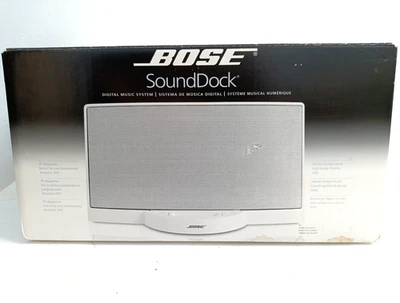 Bose SoundDock Digital Music System weiß 277378-12R komplett im Karton - Bild 1 von 4