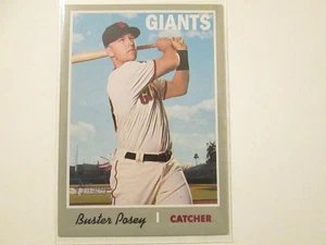 2019 Topps Baseball #445 Buster Posey San Francisco Giants SP - Picture 1 of 1