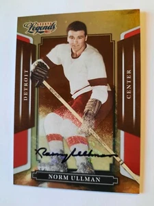 2008 Donruss Sports Legends #24 Norm Ullman Auto 270/714 + - Picture 1 of 2