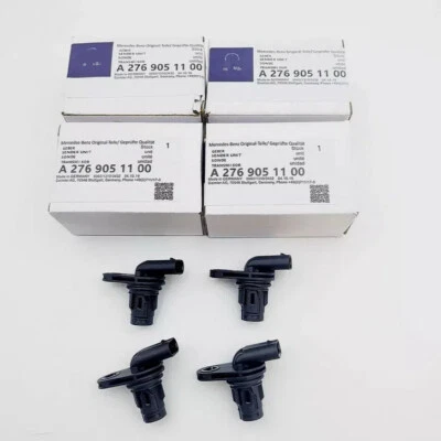 US For Mercedes-Benz OEM 4Pcs Engine Intake & Exhaust Camshaft Position Sensors - Imagem 1 de 4